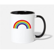 Ainbow Arc-En-Ciel White/Black Mugs